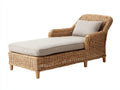 Tumbonas de jardín ratán natural 185x75x88 cm - Natural-Beige - Diseño relajante